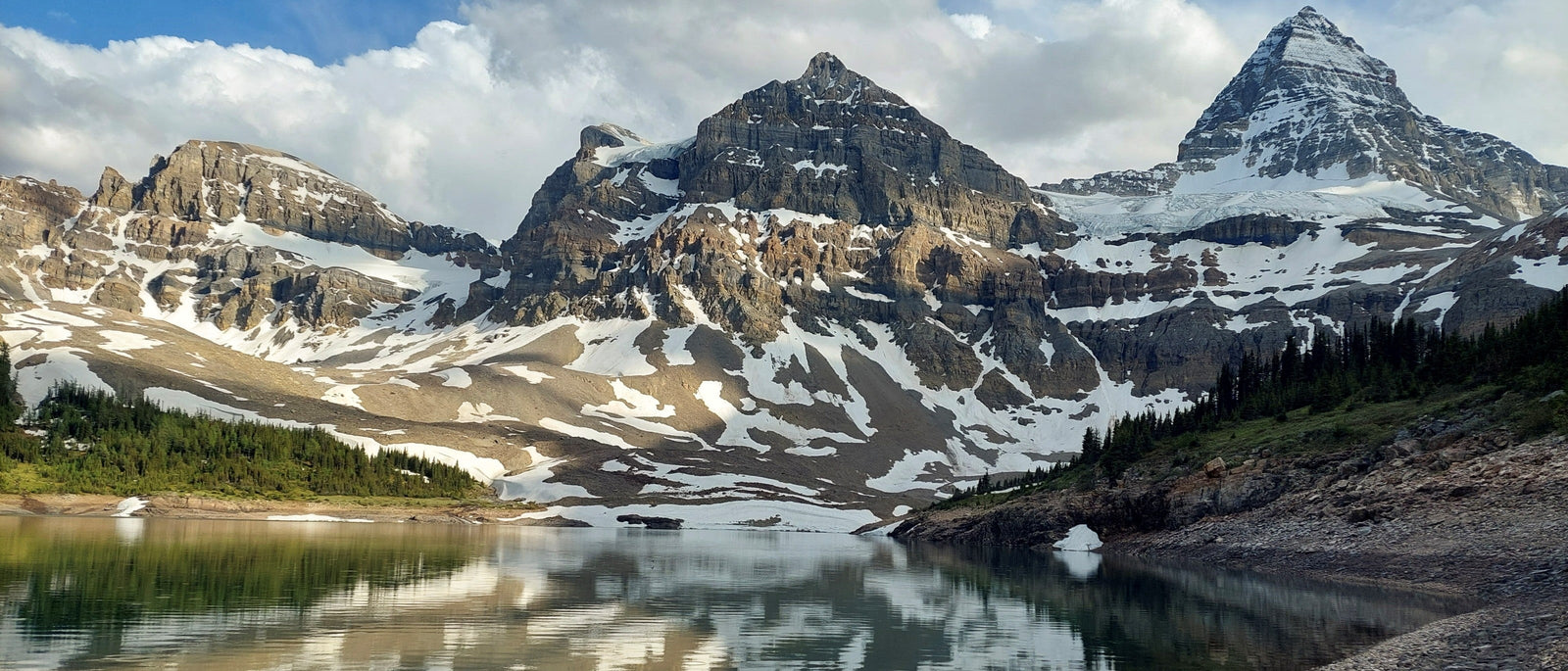 The multi-day trek up Assiniboine Pass to Lake Magog and back down Wonder Pass is one of Canada’s most iconic alpine adventures. (Photo by Aila Taylor)