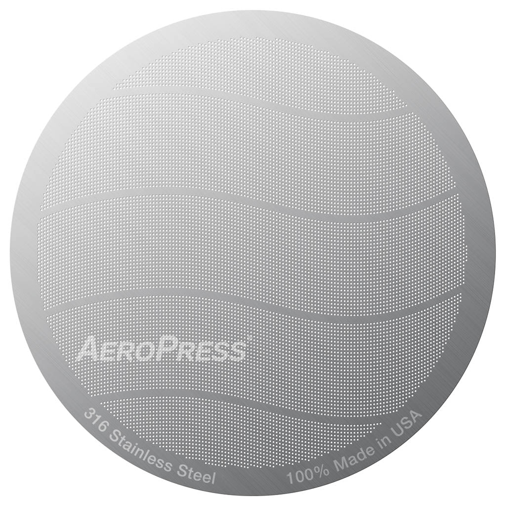 AeroPress Stainless Steel Reusable Filter AeroPress 81MCS Coffee Accessories Original / Silver