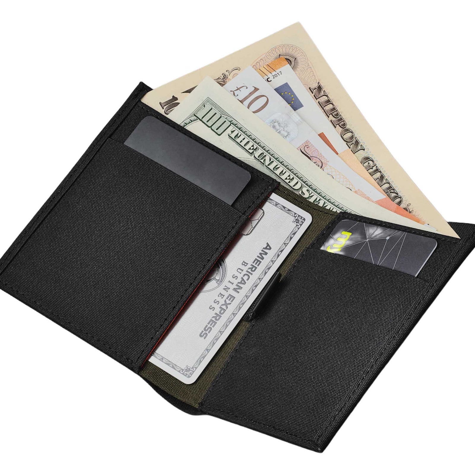 Ark Bifold Cash Wallet Alpaka AD010620122 Wallets One Size / Black | Axogrid 300D