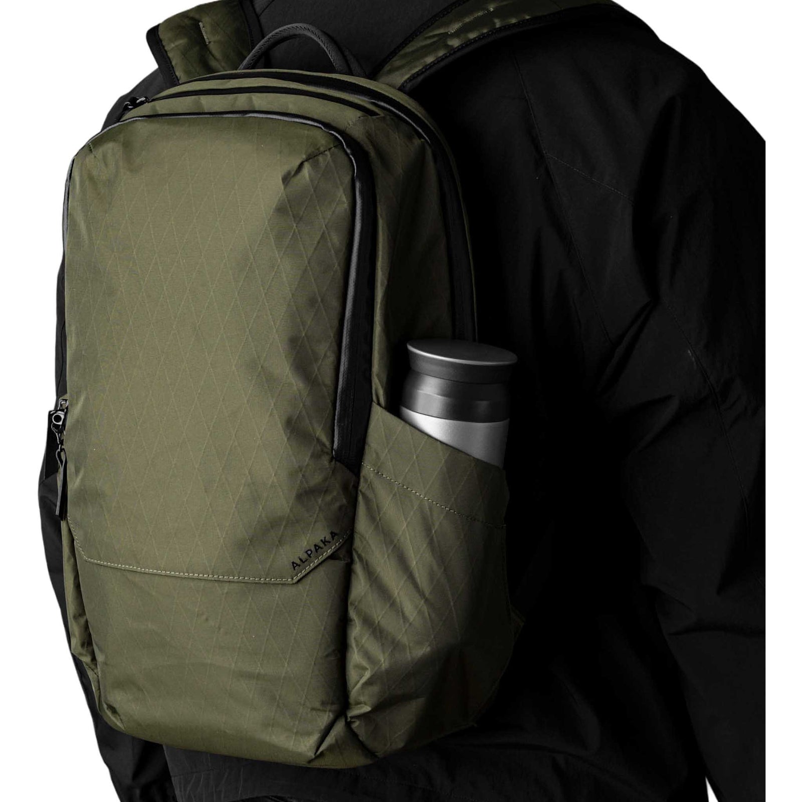 Elements Backpack Pro Alpaka AA010360507 Backpacks 26L / Olive Green | X-Pac X42
