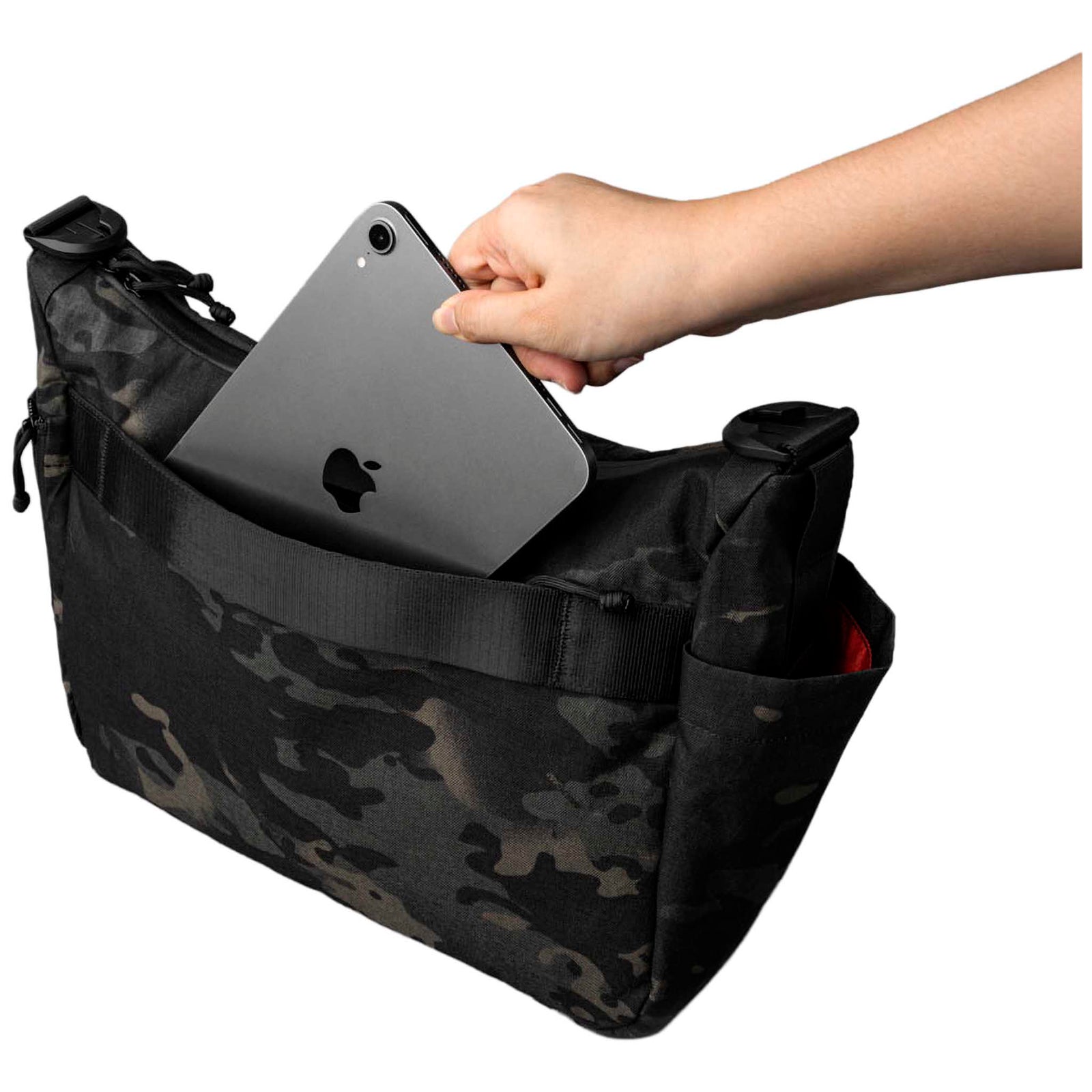 Flight Satchel Alpaka AD010860402 Satchels One Size / Dark Multicam X-Pac X50