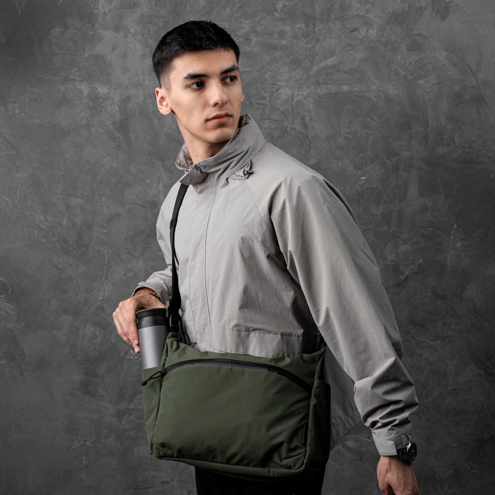 Flight Satchel Alpaka AD010860518 Satchels One Size / Green Axoflux 210D