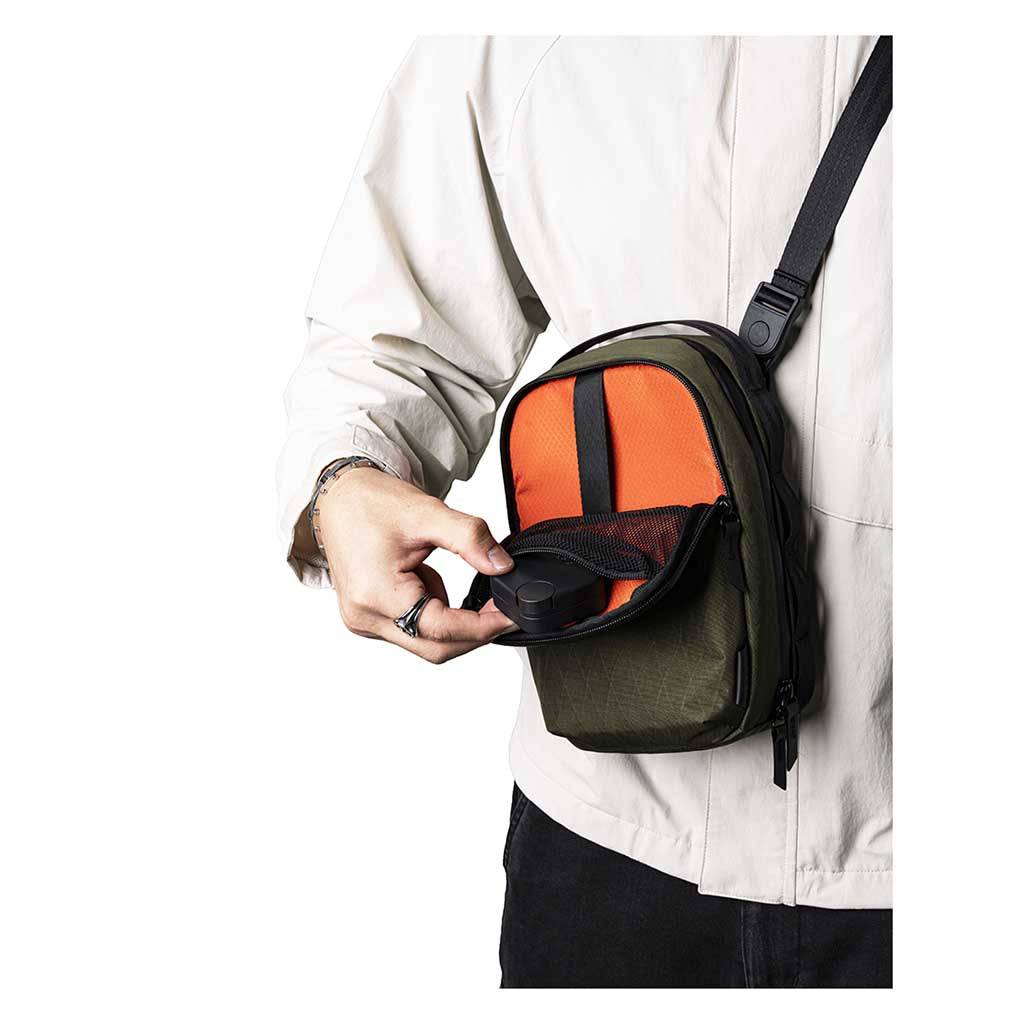 Metro Sling Max Alpaka AD010670506 Sling Bags 3L / Olive Green | X-Pac X42
