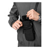 Modular Shoulder Pocket Slim Alpaka AD010920131 Phone Pockets Slim / Black | Axoflux 400D Washed Nylon