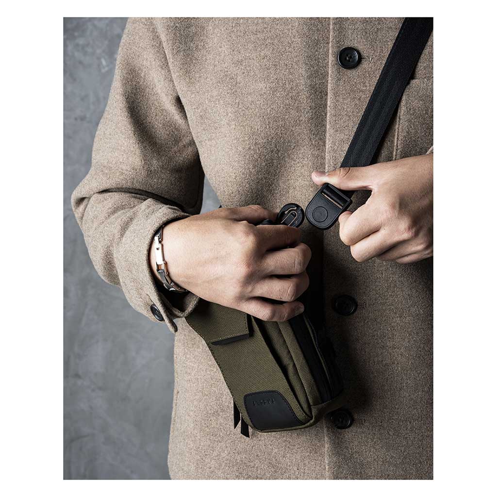 Modular Sling V2 Alpaka AD010740522 Sling Bags One Size / Army Green | Axogrid 300D