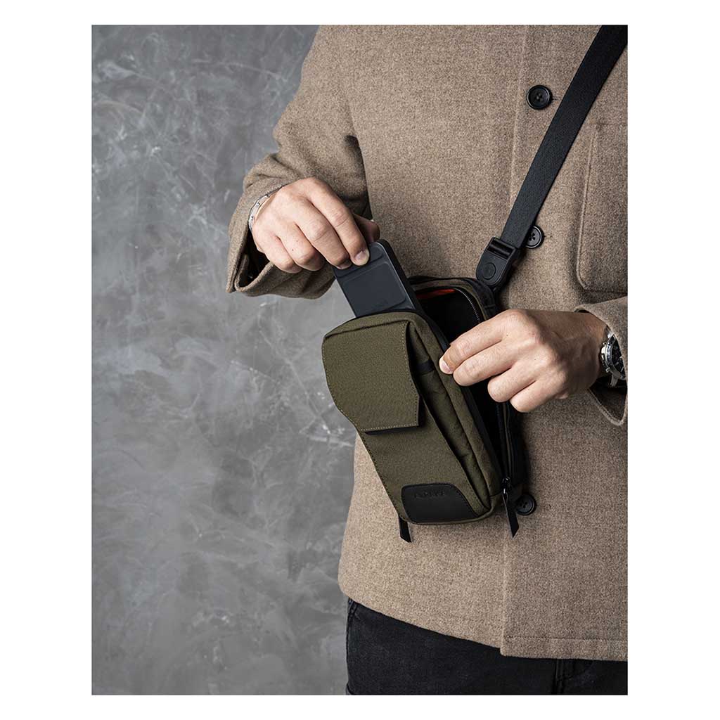 Modular Sling V2 Alpaka AD010740522 Sling Bags One Size / Army Green | Axogrid 300D