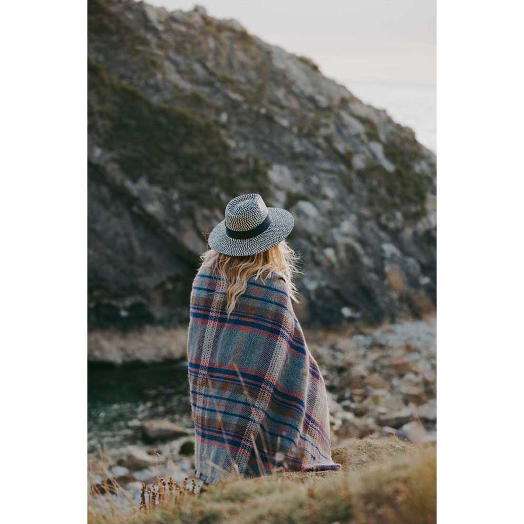 Random Recycled Wool Blanket Atlantic Blankets Blankets