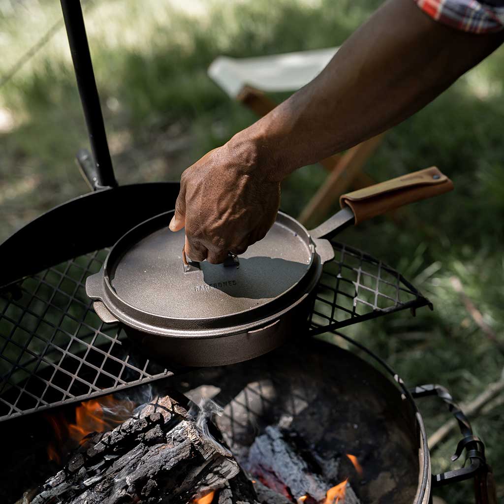 All-in-One Cast Iron Skillet | 10-inch Barebones Living CKW-317 Pots & Pans One Size / Black
