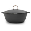 Enamel Lined Crock Pot Barebones Living CKW-1100 Pots & Pans One Size / Slate Grey