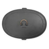 Enamel Lined Roaster Barebones Living CKW-1102 Dutch Ovens One Size / Slate Grey