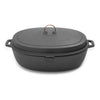 Enamel Lined Roaster Barebones Living CKW-1102 Dutch Ovens One Size / Slate Grey