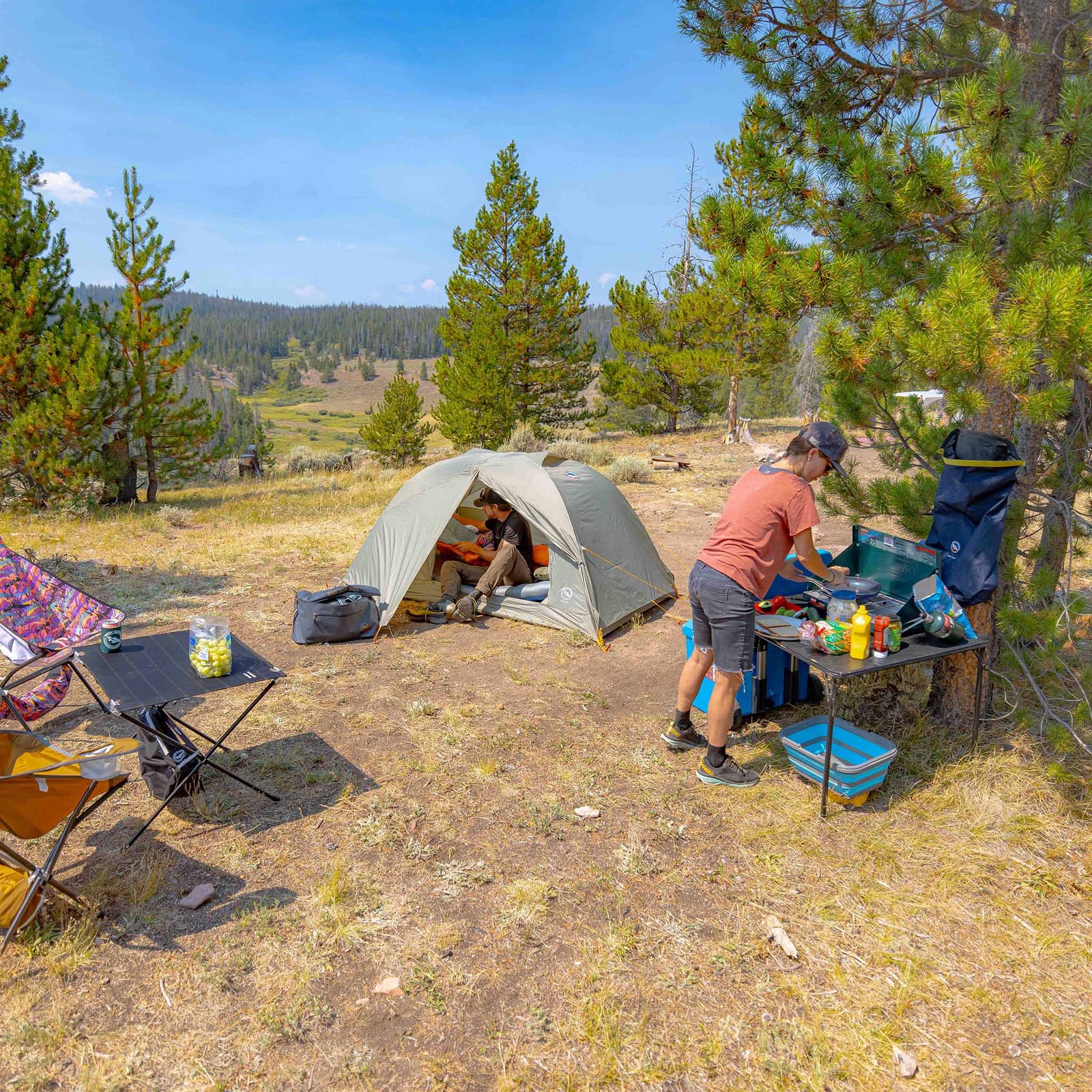 Blacktail 3 Big Agnes TBT3V26 Tents 3P / Vetiver