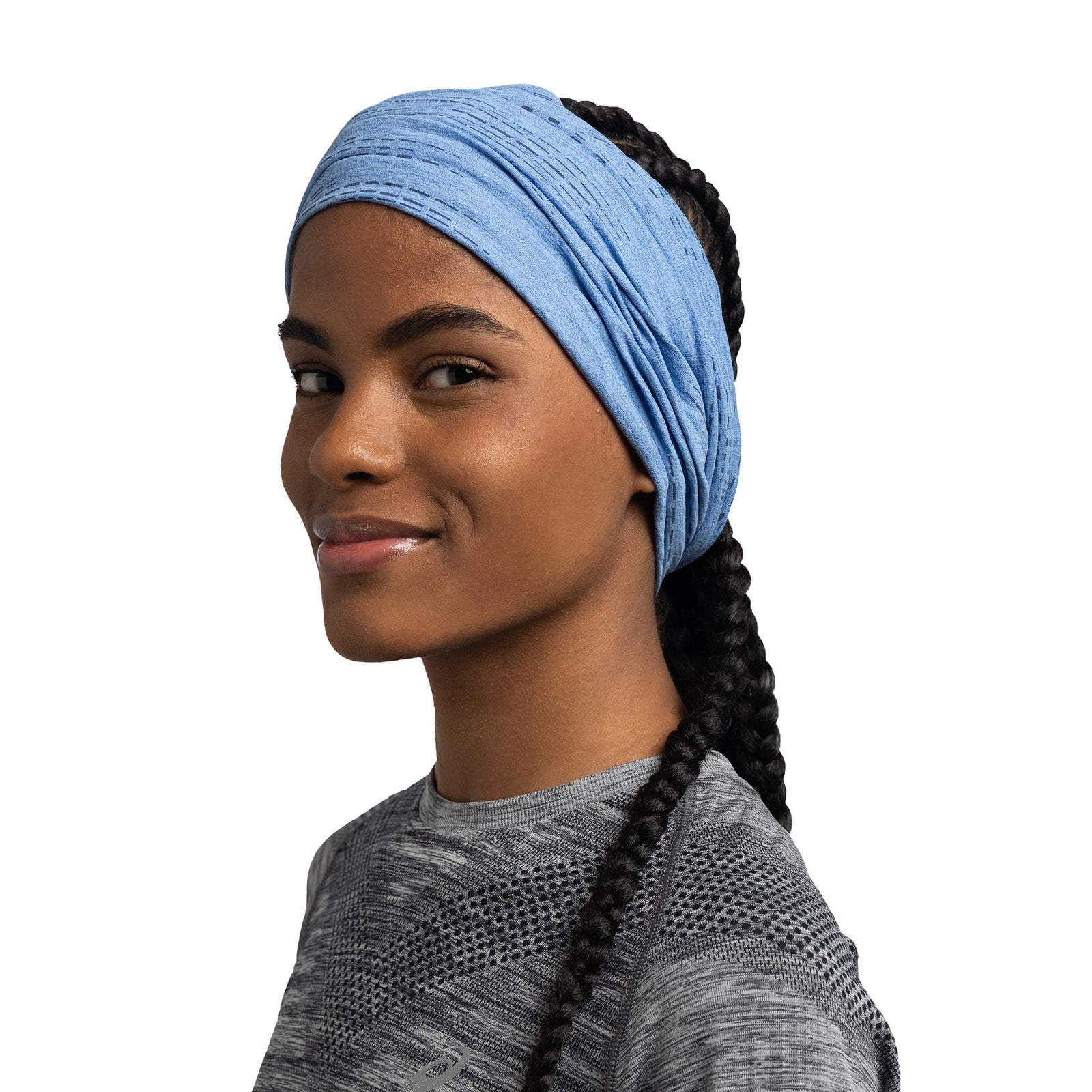 Dryflx® | Reflective Neckwear BUFF 118096.725 Neck Gaiters One Size / Washed Blue