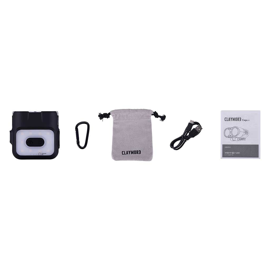 CAPON 120H Claymore CLP-135BK Wearable Lights One Size / Black