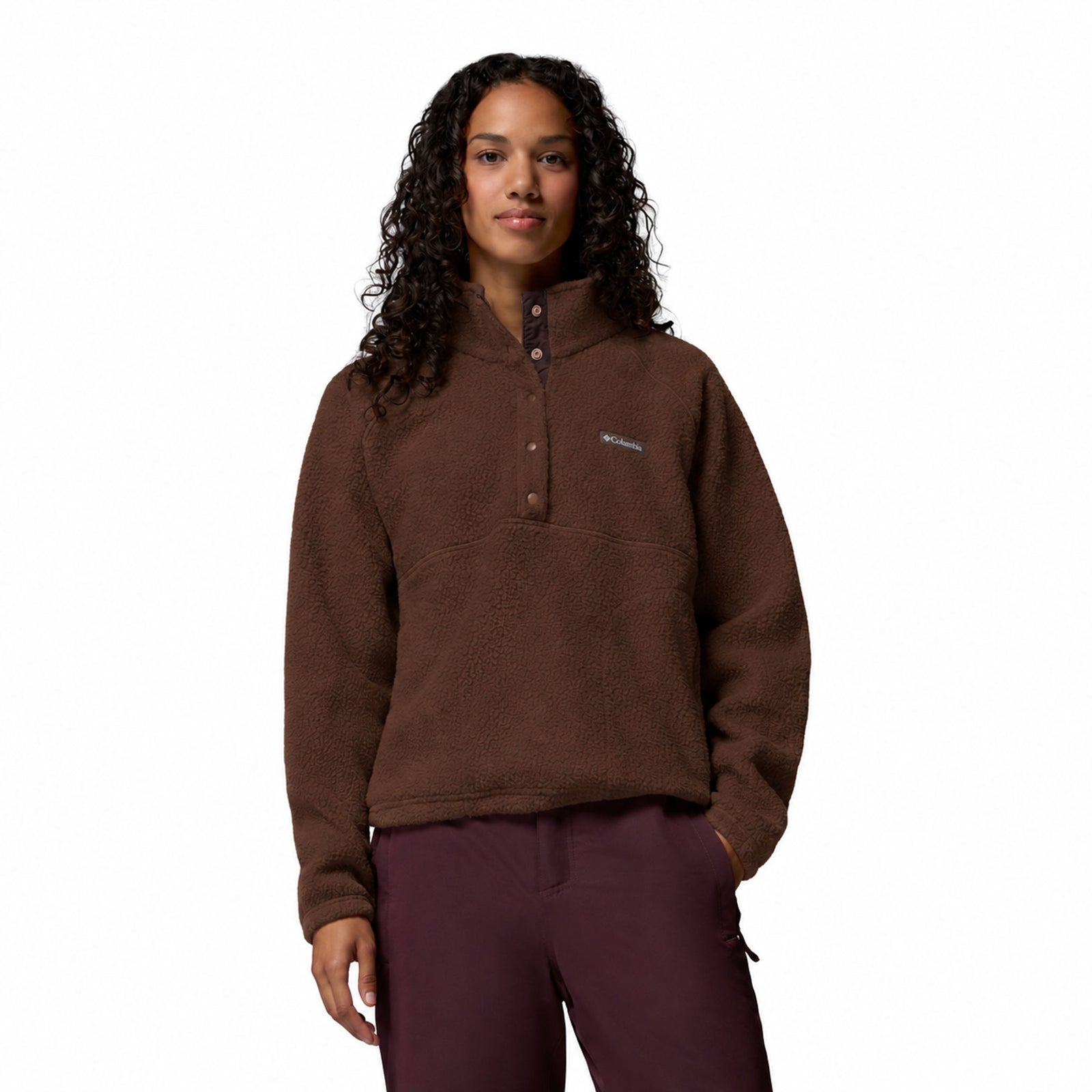 Jasper Ridge™ Pebbled Fleece Half Snap | Women's Columbia Women's Fleece Jackets