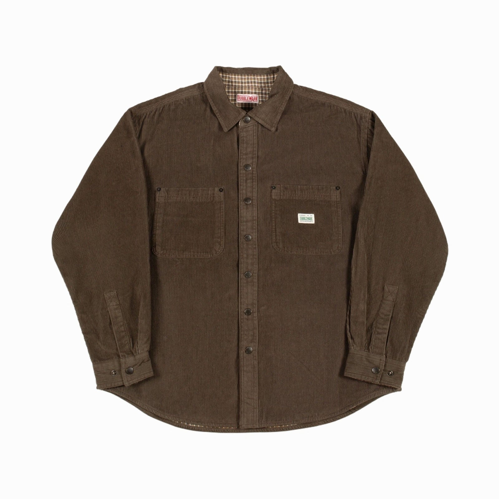 Lined Snap Overshirt | Men's Dubbleware Men's Shirts