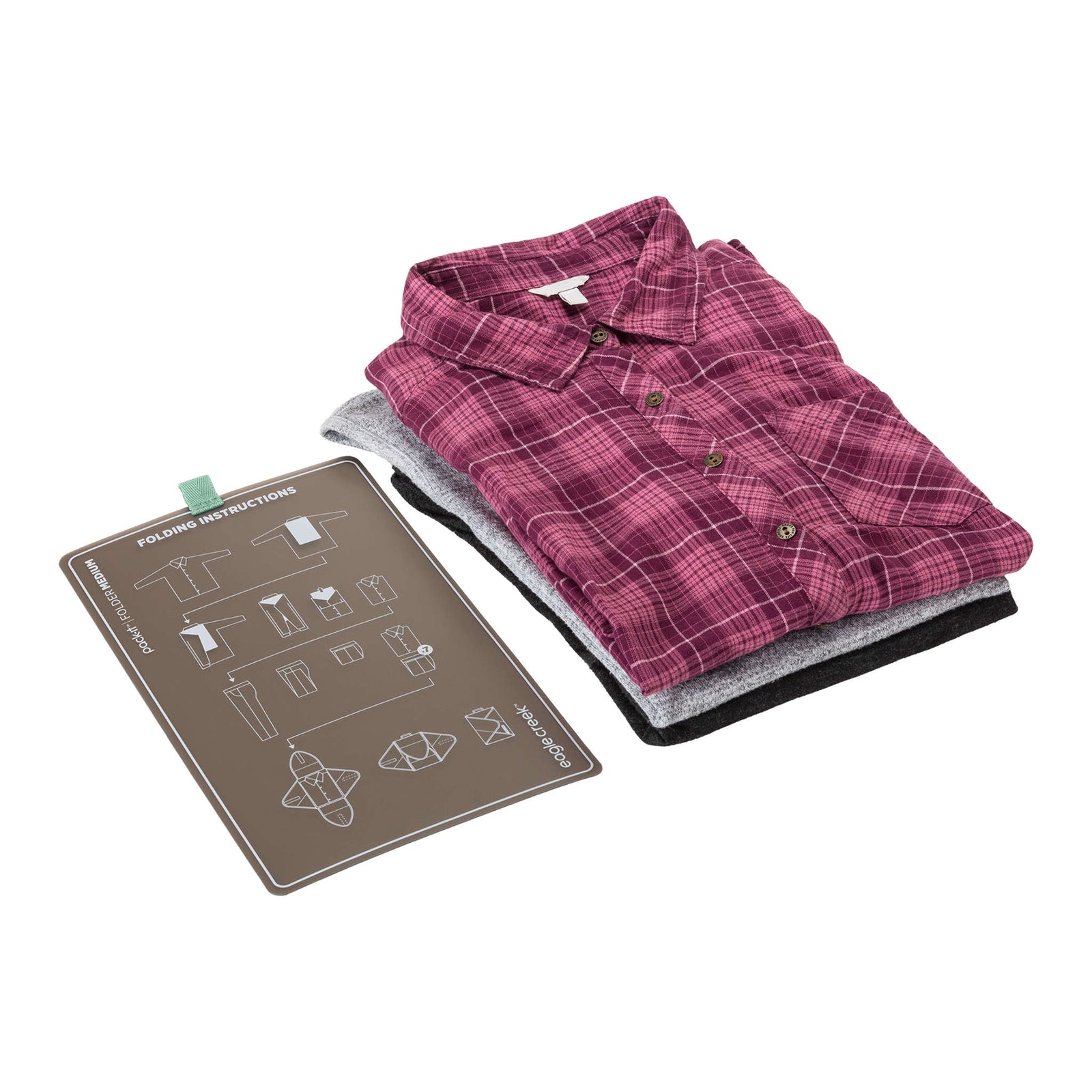 Pack-It Reveal Garment Folder M Eagle Creek EC040425064 Packing Cubes M / Willow