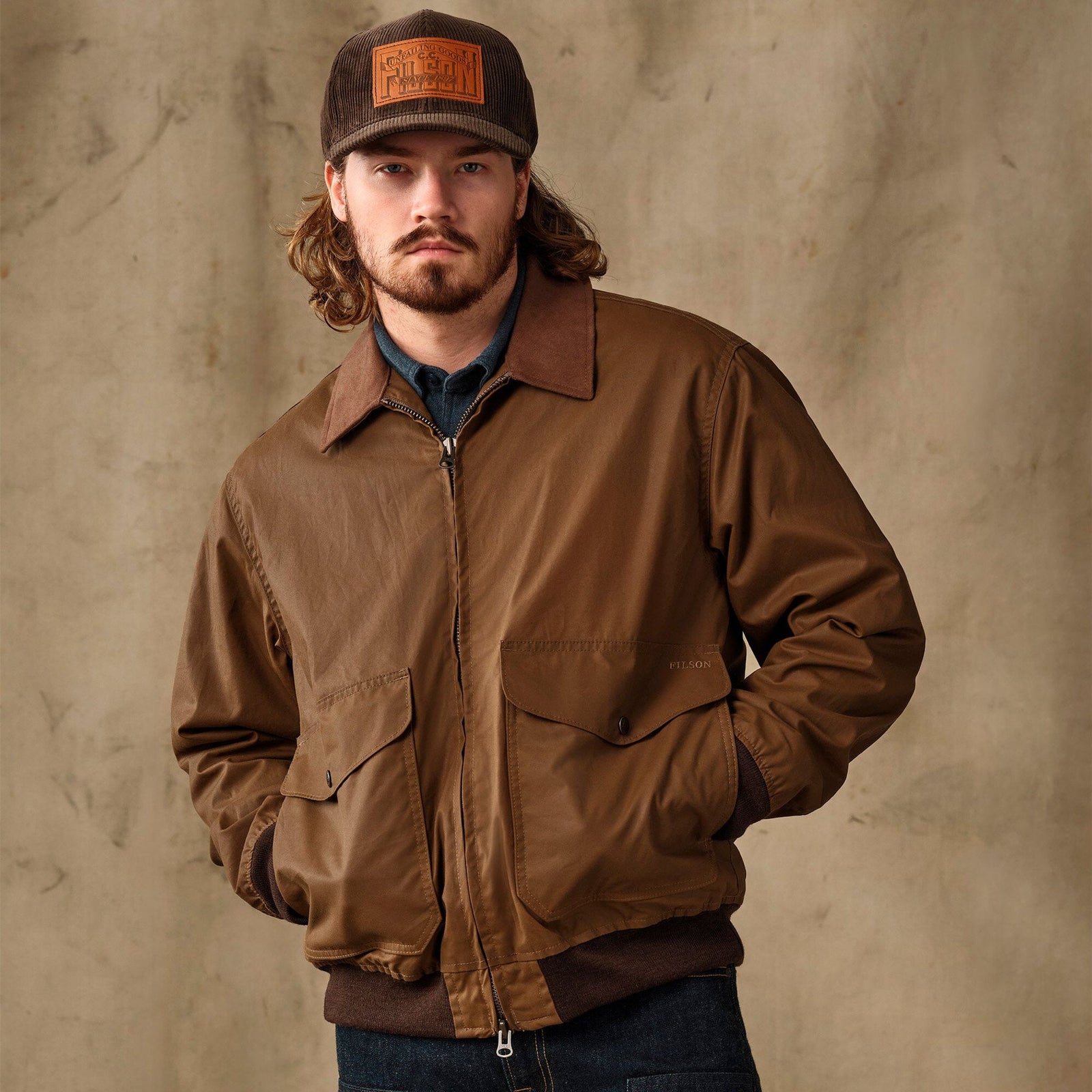 Cover Cloth Bomber Jacket | Men's Filson Men's Jackets
