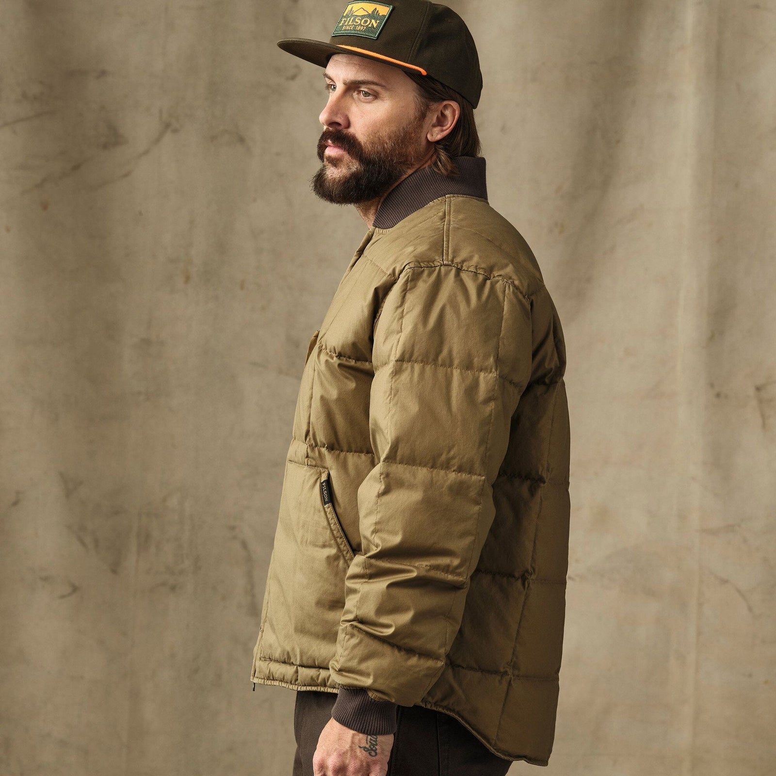 Heritage Cotton Down Jacket | Men's Filson Men's Down Jackets