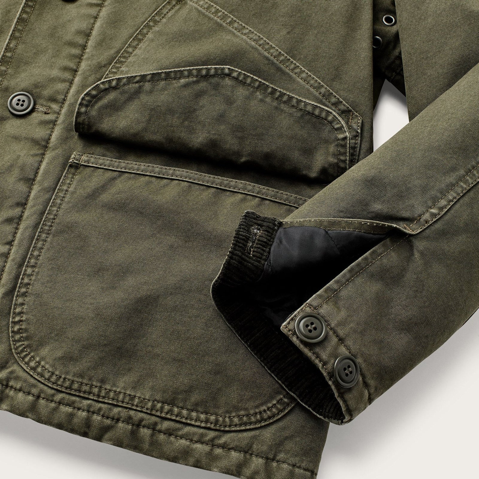 Insulated Canvas Outfitter Jacket | Men's Filson Men's Insulated Jackets