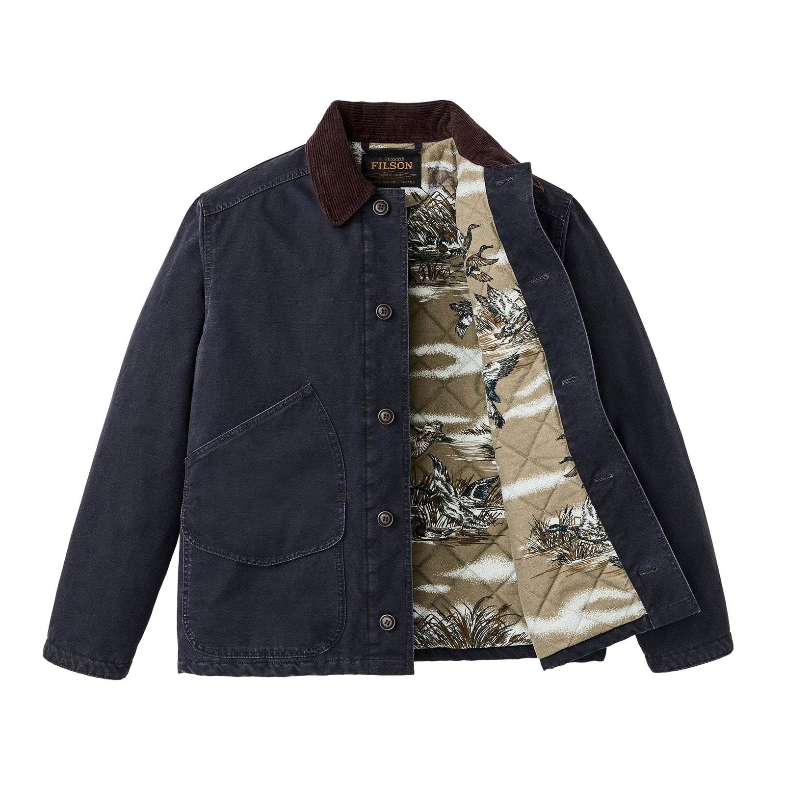 Insulated Canvas Outfitter Jacket | Men's Filson Men's Insulated Jackets