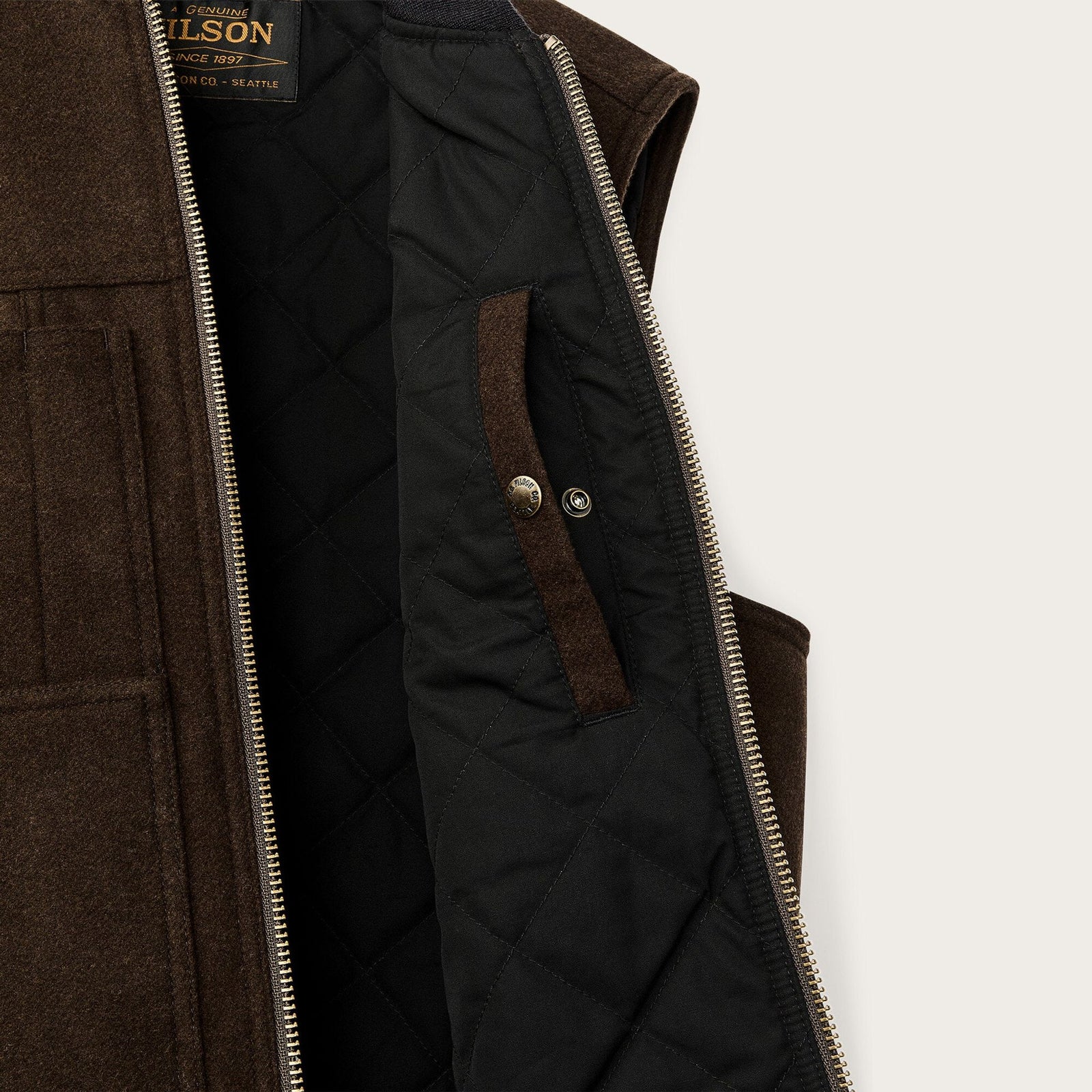 Spokane Insulated Work Vest | Men's Filson Men's Gilets