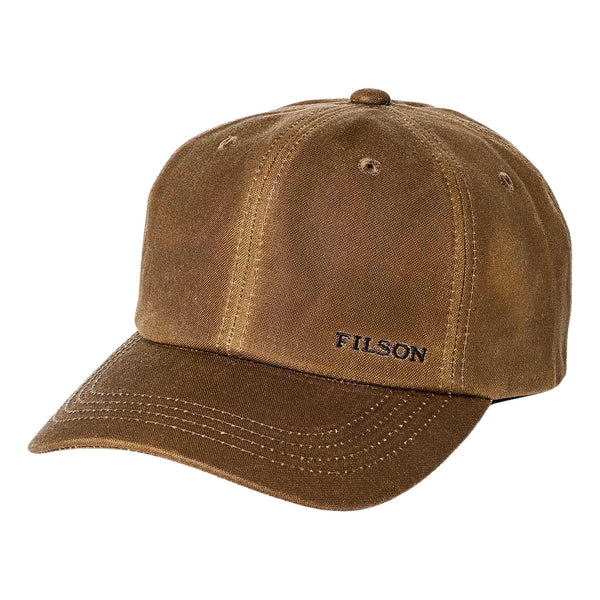 Waxed Low-Profile Logger Cap Filson FMACC0261-7178 Caps & Hats One Size / Dark Tan