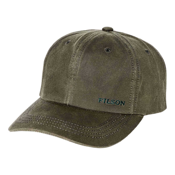 Waxed Low-Profile Logger Cap Filson FMACC0261-6308 Caps & Hats One Size / Otter Green
