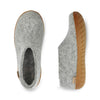 Shoe with Natural Rubber Sole Glerups Unisex Outdoor Slippers