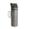 UltraPress Water Purifier | Titanium Grayl 511-SEA-COV Water Filters 500ml / Titanium/Covert Black