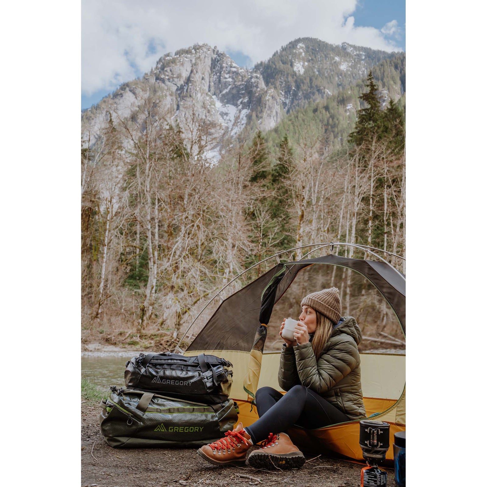 Alpaca 40 Gregory 147897-E264 Duffle Bags 40L / Slate Blue