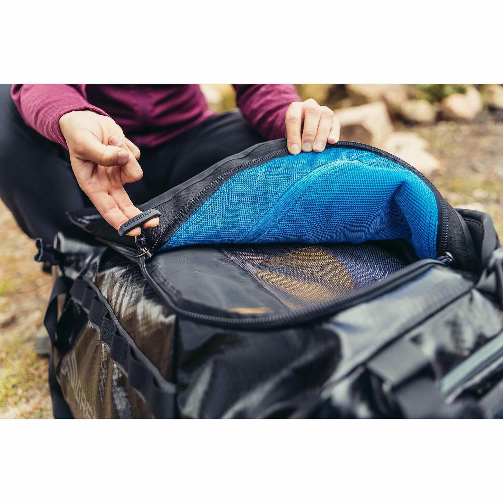 Alpaca 60 Gregory 147898-D789 Duffle Bags 60L / Mesa Brown