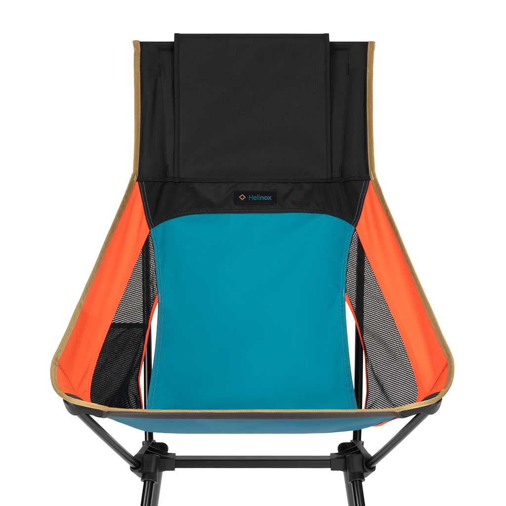 Sunset Chair (re) Helinox 10003705 Chairs One Size / Heritage Multi Block