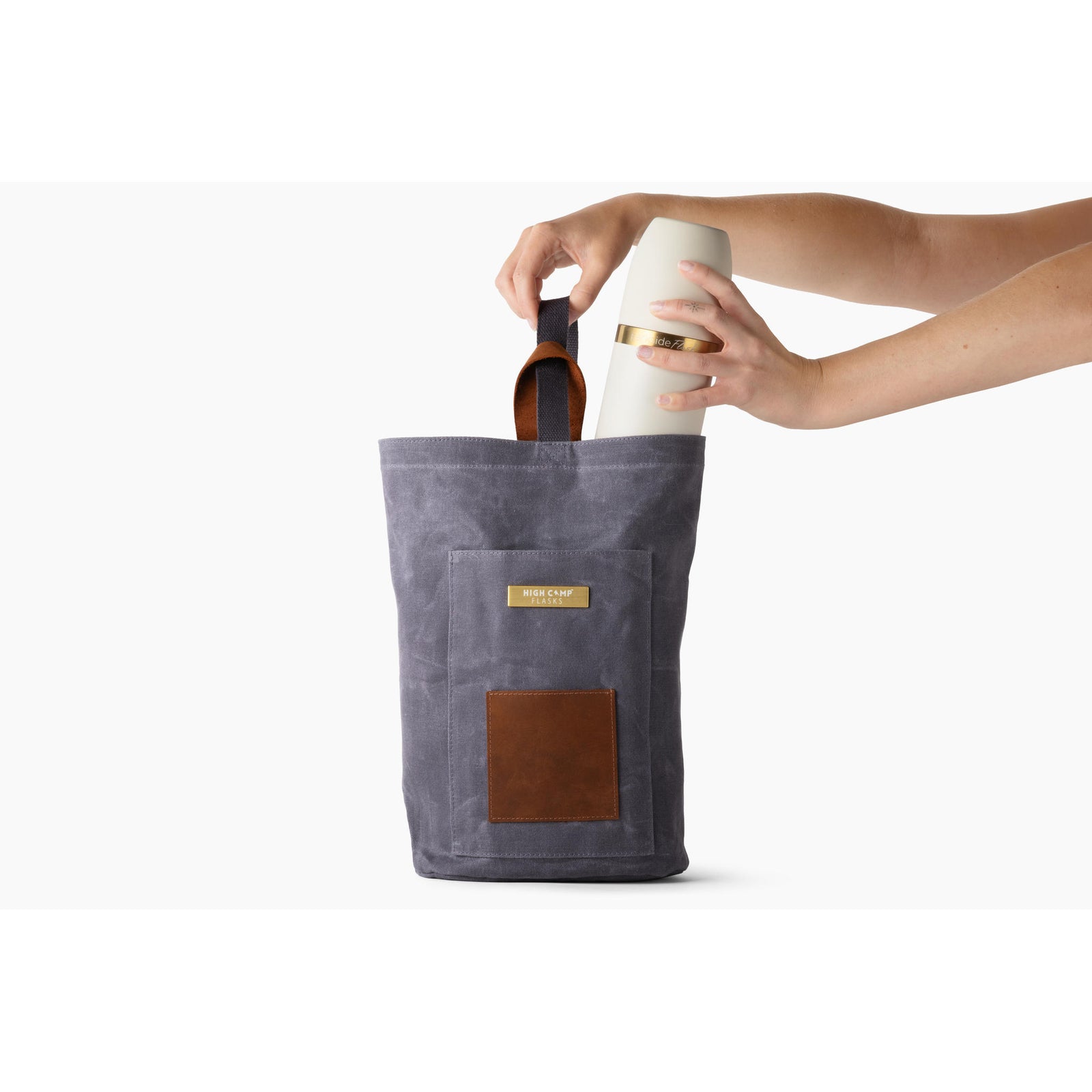 Twin Carry Tote High Camp Flasks DC-CH Camp Flasks Double / Charcoal