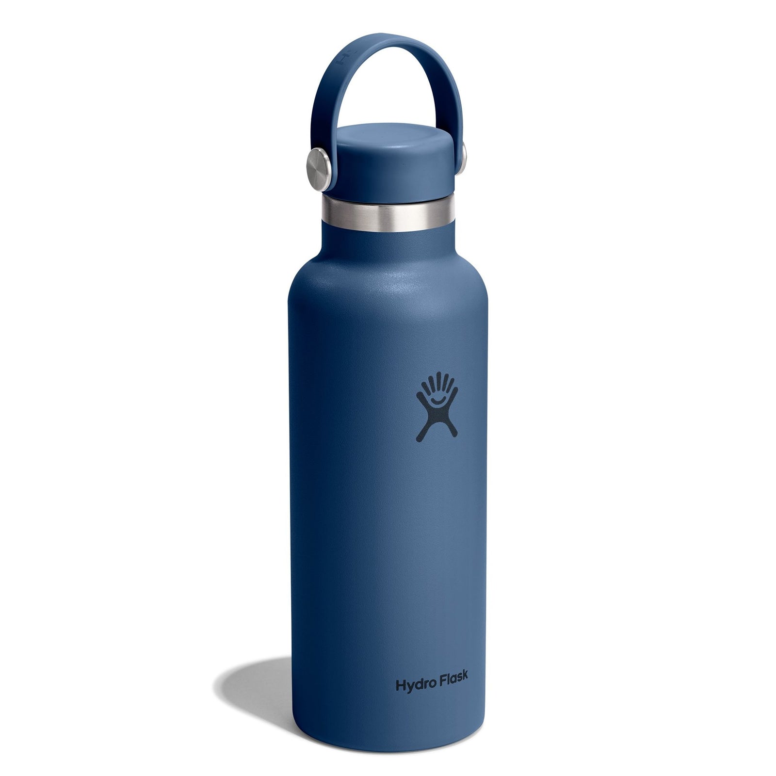18 oz Standard Mouth w/ Flex Cap Hydro Flask S18CSX384 Water Bottles 18 oz / Harbor Blue