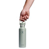 21 oz Standard Mouth w/ Flex Straw Cap Hydro Flask S21CFS374 Water Bottles 21 oz / Agave