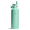 21 oz Standard Mouth w/ Flex Straw Cap Hydro Flask S21CFS344 Water Bottles 21 oz / Mermaid Green