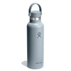 21 oz Standard Mouth Hydro Flask S21CSX043 Water Bottles 21 oz / Shale Gray