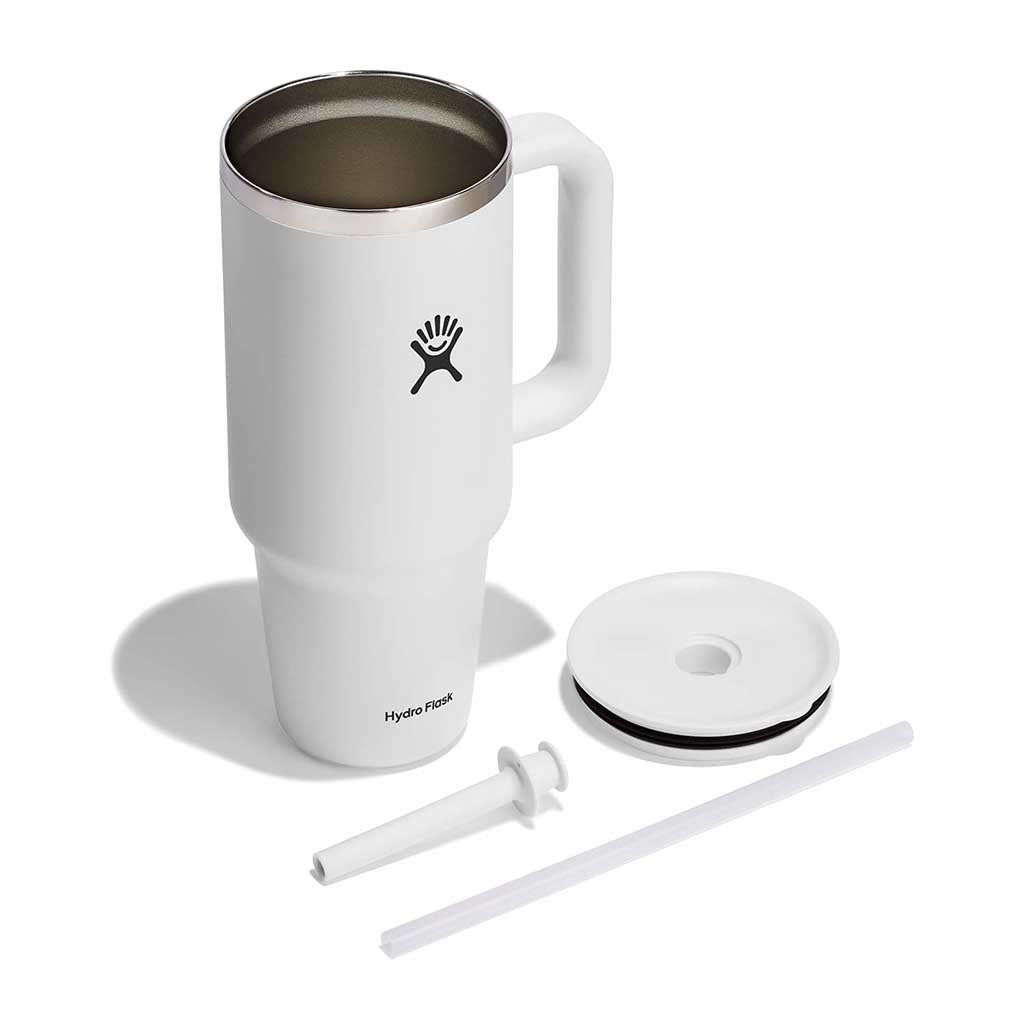 40 oz All Around Travel Tumbler Hydro Flask TT40PS110 Tumblers 40 oz / White