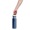40 oz Wide Mouth Hydro Flask W40CTS384 Water Bottles 40 oz / Harbor Blue