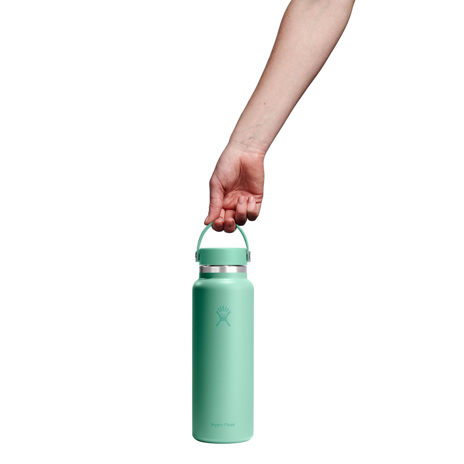 40 oz Wide Mouth Hydro Flask W40CTS344 Water Bottles 40 oz / Mermaid Green