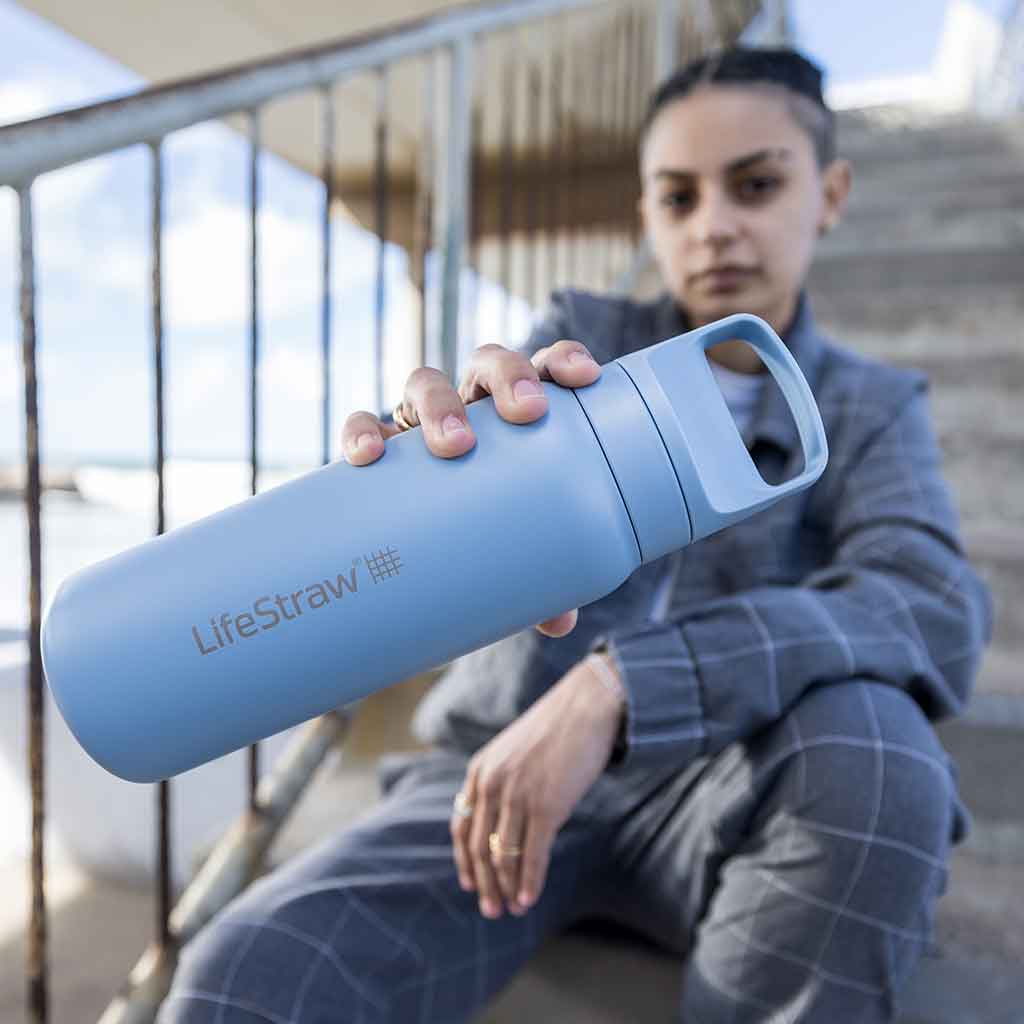 Lifestraw Go 700ml | Stainless Steel LifeStraw LSLGV42SORWW Water Filters 700 ml / Kyoto Orange