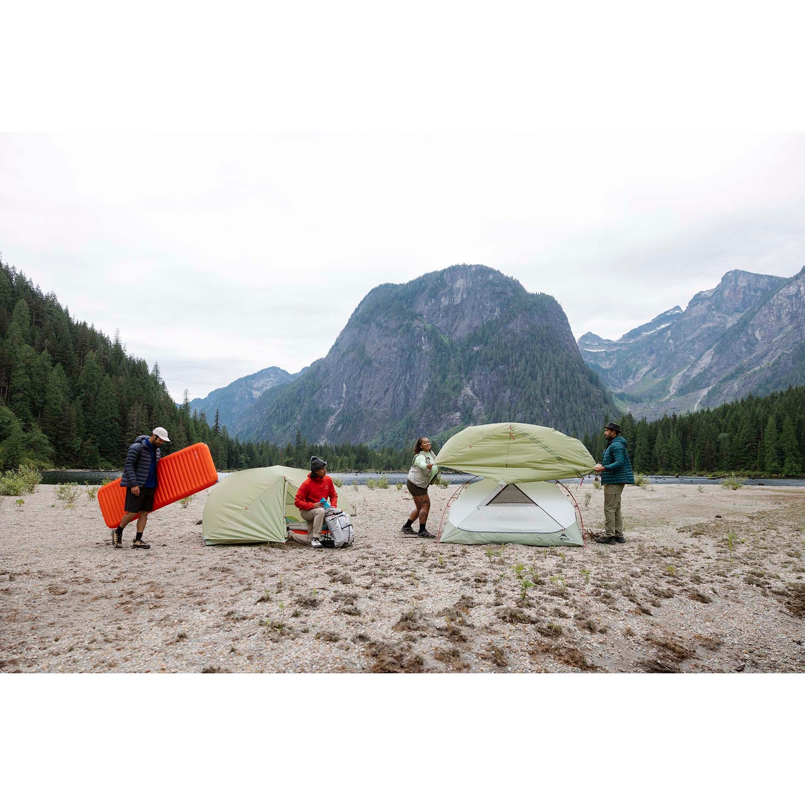 Elixir 3 Tent MSR 13700 Tents 3P / Green