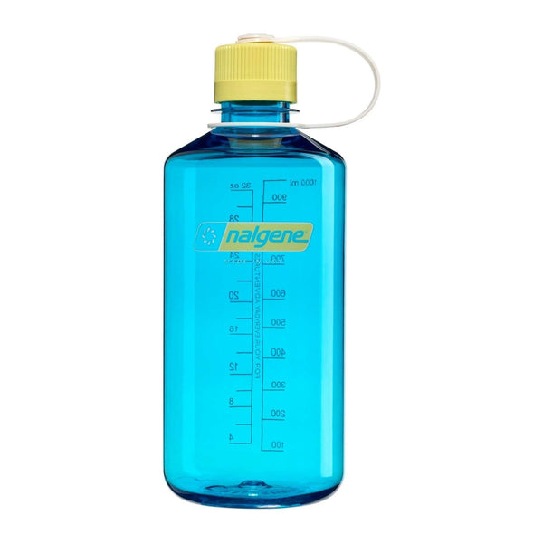 1L Narrow Mouth Tritan Sustain Nalgene N2021-4232 Water Bottles 1 Litre / Blue Atoll - Endive Cap