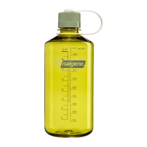 1L Narrow Mouth Tritan Sustain Nalgene N2021-4132 Water Bottles 1 Litre / Endive - Oil Green Cap