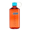 1L Narrow Mouth Tritan Sustain Nalgene N2021-4032 Water Bottles 1 Litre / Flame - Blue Atoll Cap