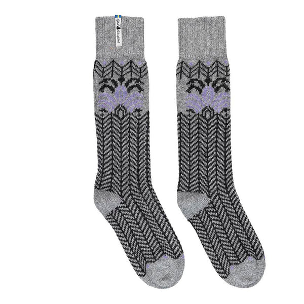 Fager Iris Wool Socks Öjbro Vantfabrik Socks