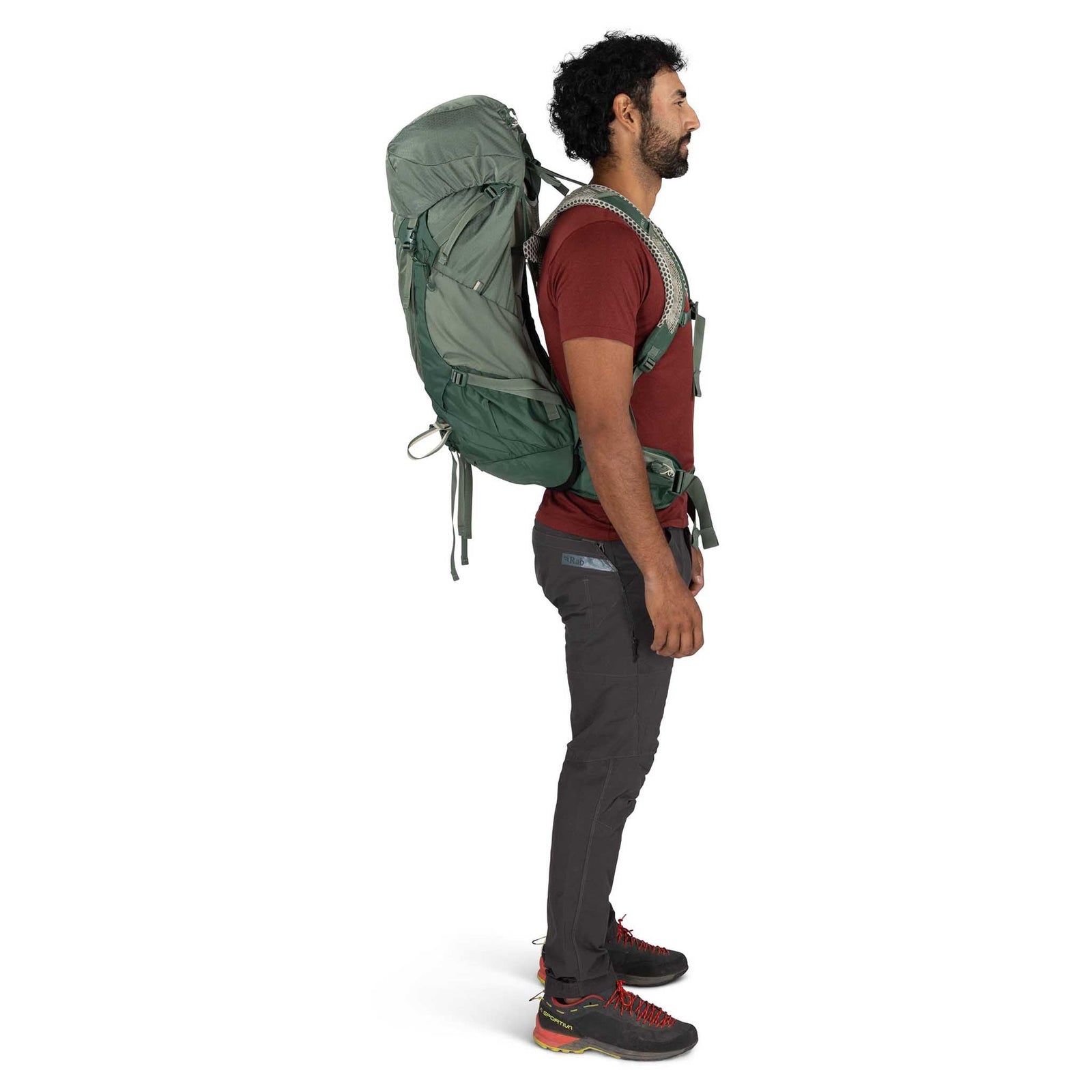 Stratos 44 | Men's Osprey 10007536 Backpacks 44L / Pine Leaf