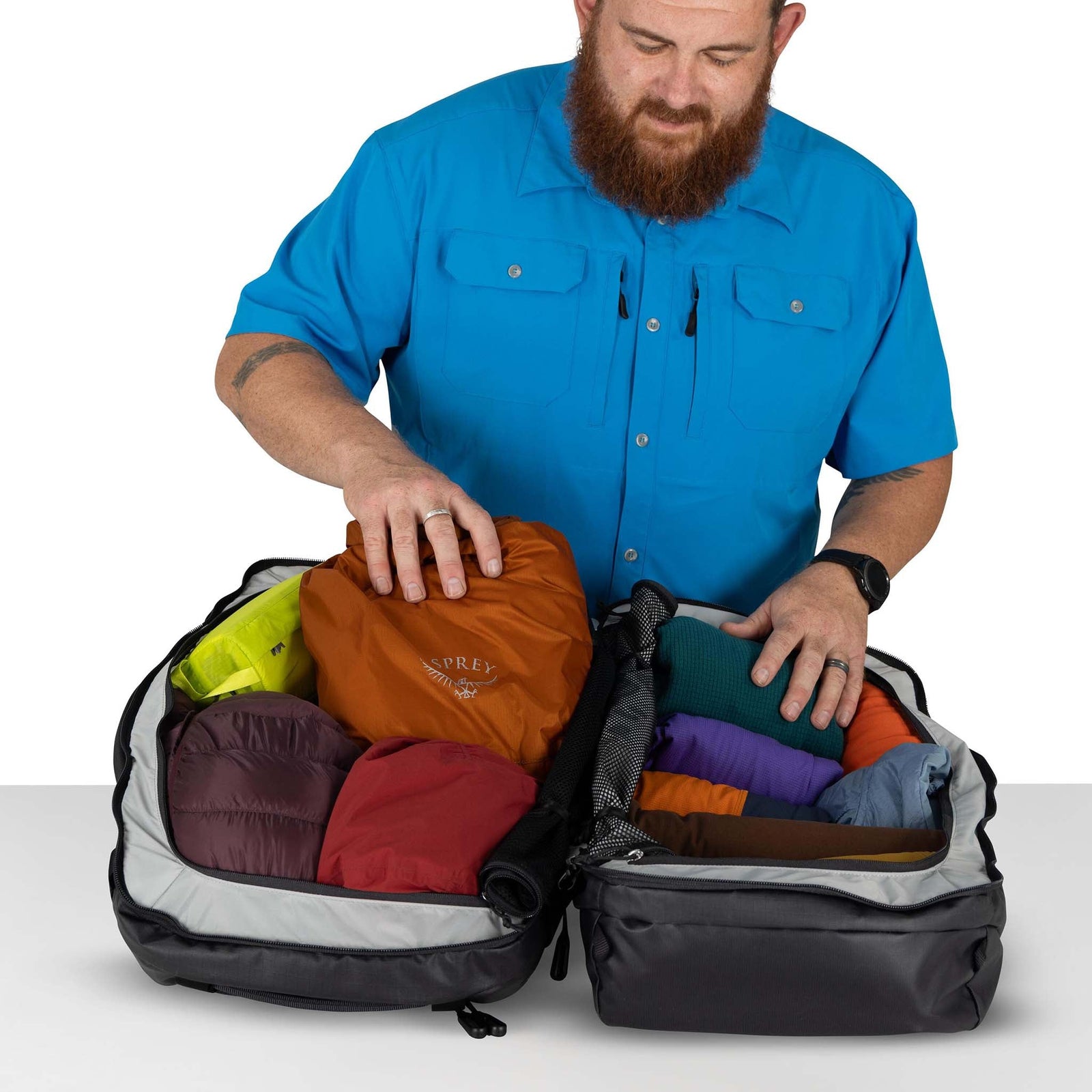 Transporter Squffel 44 Osprey 10007245 Duffle Bags One Size / Pine Leaf Green
