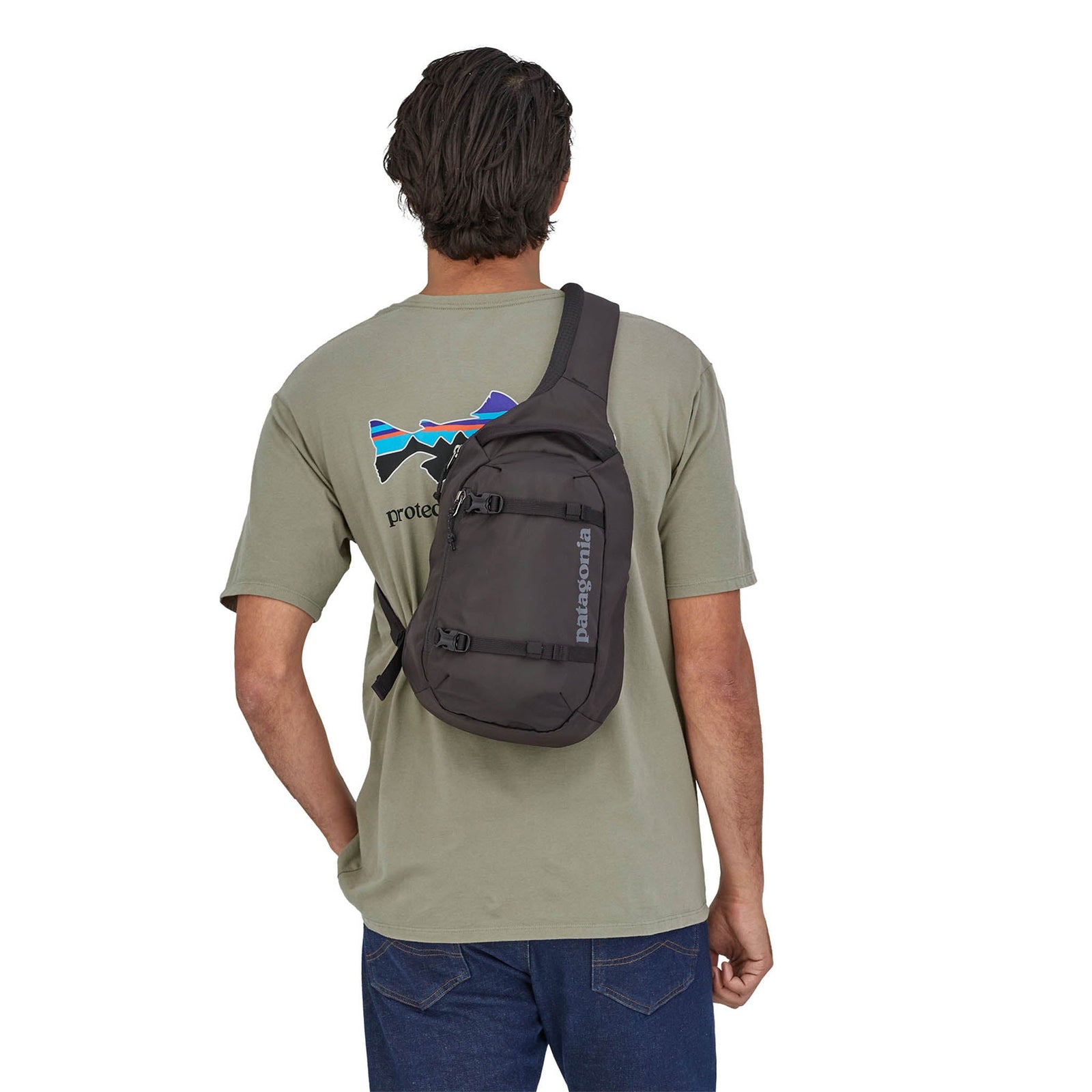 Atom Sling 8L Patagonia 48262-BLK-ALL Sling Bags 8L / Black